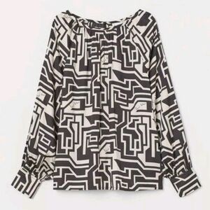 Richard Allan x H&M Shirt Blouse Woman Size 3XL